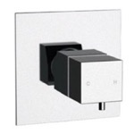 Remer QT30US Wall-Mounted Built-In Thermostatic Mixer, Rough-In Valve Included